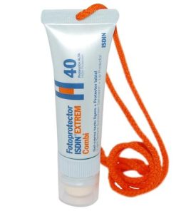 Isdin Fotoprotector Extrem Combi (Crema SPF40  Stick Labial), 20 ml.