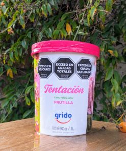 TENTACION GRIDO FRUTILLA X 1 LITRO