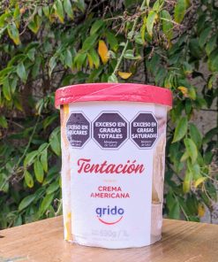 TENTACION GRIDO CREMA AMERICANA X 1 LITRO