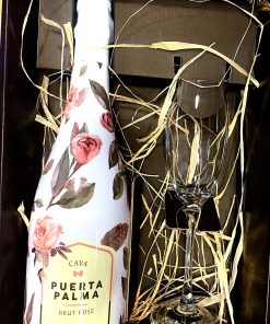 Estuche Cava Rosado Brut Puerta Palma y Copa