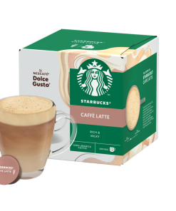 Capsulas Compatibles Dolce Gusto® Starbucks® Caffè Latte 12 unid.