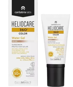 Heliocare 360 water gel spf50+ color beige