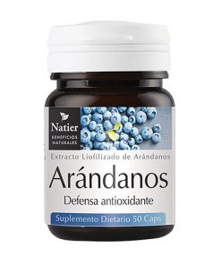 Natier Arándanos x 50 Cápsulas