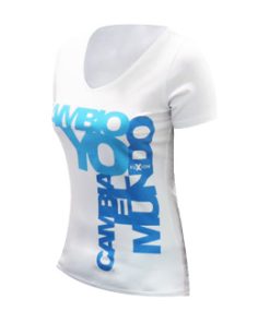 POLO «CAMBIO YO, CAMBIA EL MUNDO» MUJER