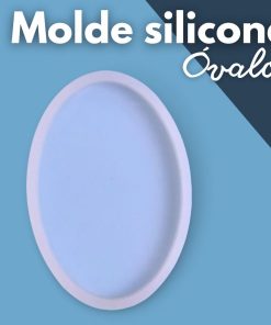 Molde de silicona forma óvalo