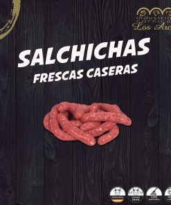 Salchichas frescas caseras