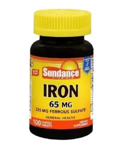 Sundance Hierro 65 Mg x 100 Comprimidos