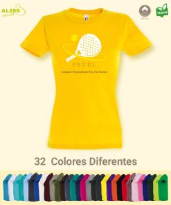 Camiseta Mujer Manga Corta