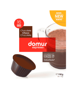 Capsulas Compatibles Dolce Gusto® Domus® Chocolate 16 unid.