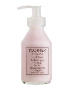 Klothier Emulsión Antiarrugas de Avena, Elastina y Colágeno x 120 Ml