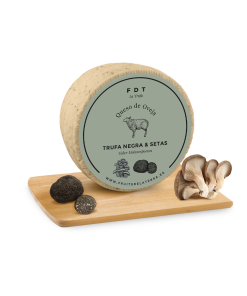 Queso de Oveja con Trufa Negra y Setas