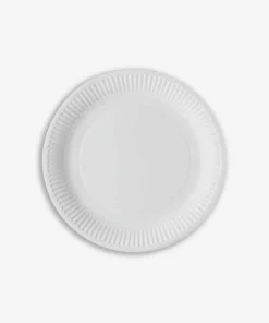 Plato de Carton Blanco 22cm