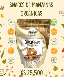 Snack de Manzanas Orgánicas