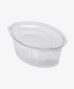 Salsera de plastico con tapa 80ml