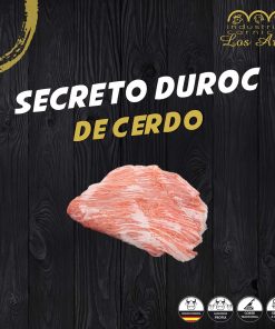 Secreto duroc de cerdo
